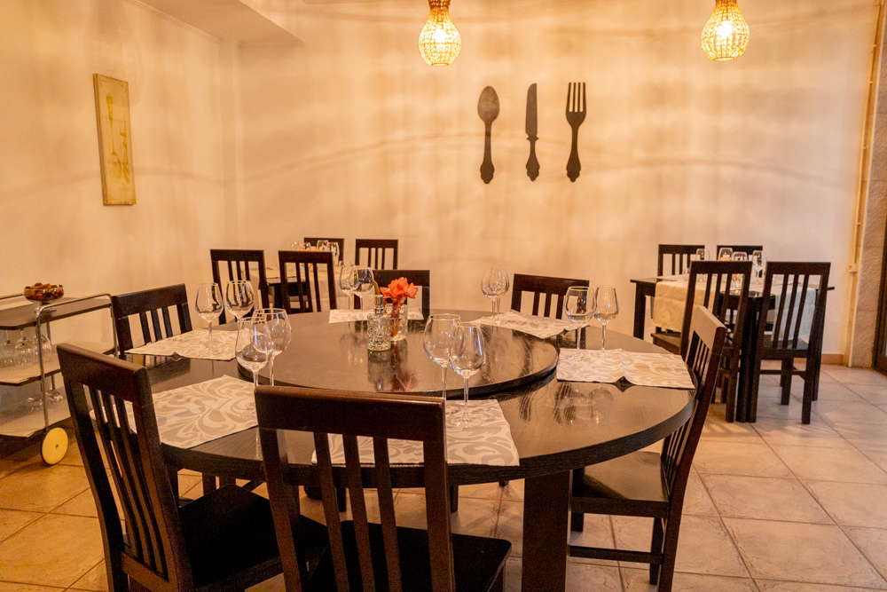 Interior do Restaurante A Sombra